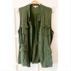 Laju Army Green Utility Vest XS